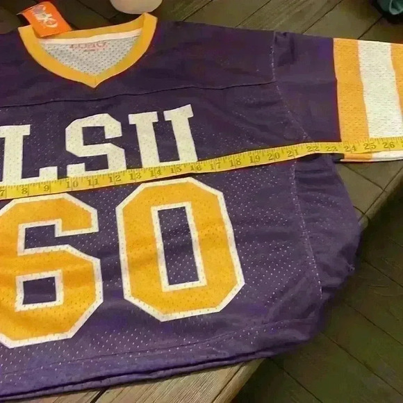 LSU Football Jersey NWT Women’s Medium LoJo - Picture 5 of 7